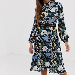 ASOS Boohoo floral dress, size 8